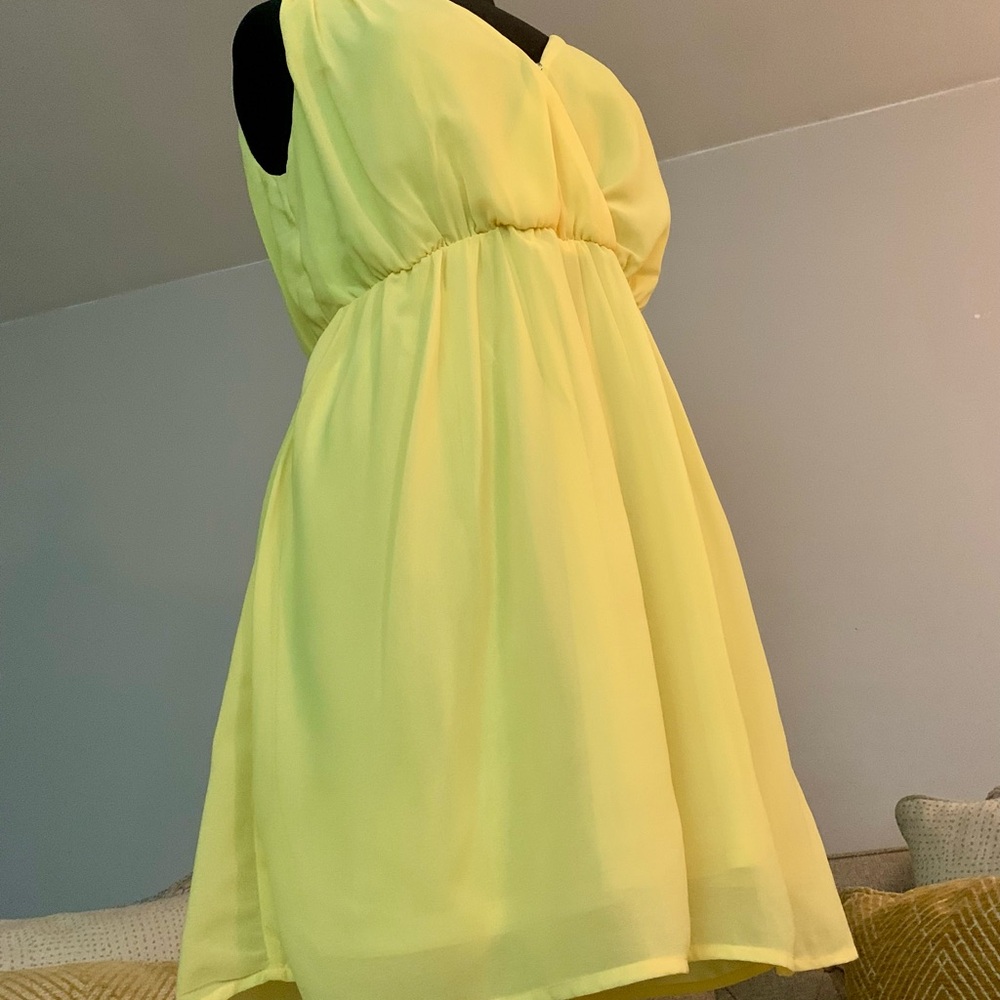 Charming A’ Gaci NWT Soft Yellow Summer Dress